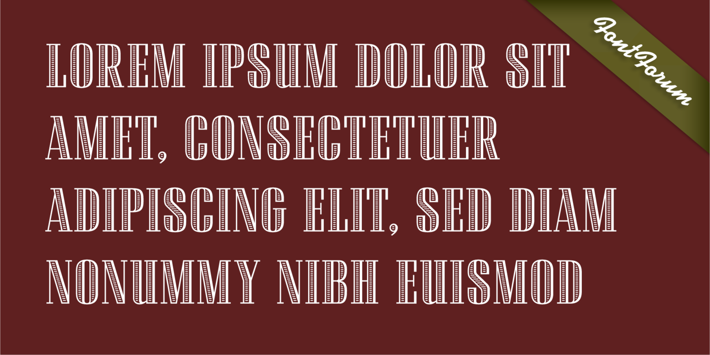 Beispiel einer Admira Regular-Schriftart